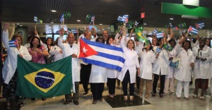 chegada medicos cubanos